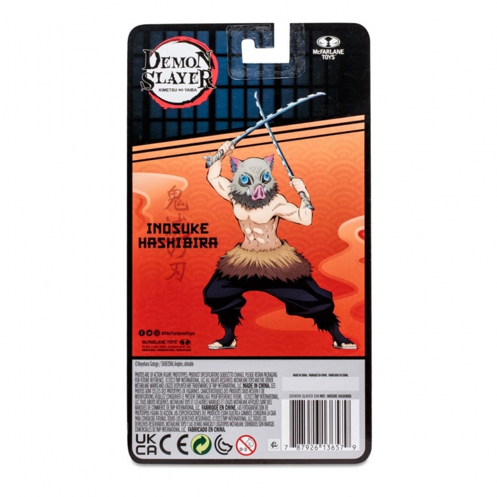 Demon Slayer: Kimetsu no Yaiba Action Figure Zenitsu Agatsuma / Hashibira Inosuke / Kyogai 13 cm