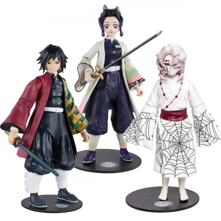 Demon Slayer: Kimetsu no Yaiba Action Figure Rui / Giyu / Shinobu18 cm