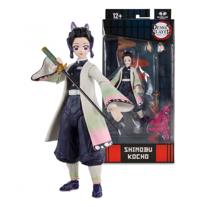 Demon Slayer: Kimetsu no Yaiba Action Figure Rui / Giyu / Shinobu18 cm