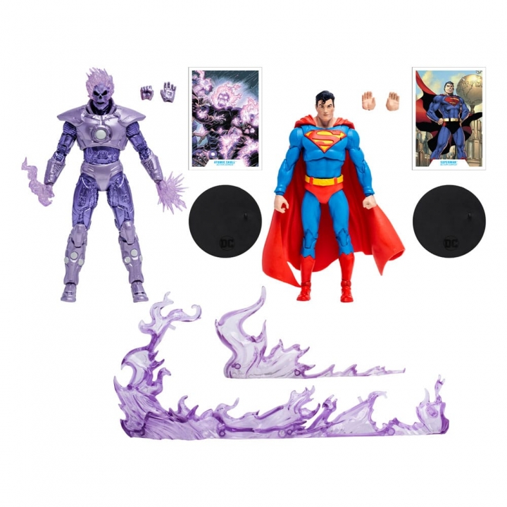 DC Collector Multipack Action Figure Atomic Skull vs. Superman Action Comics Gold Label 18 cm