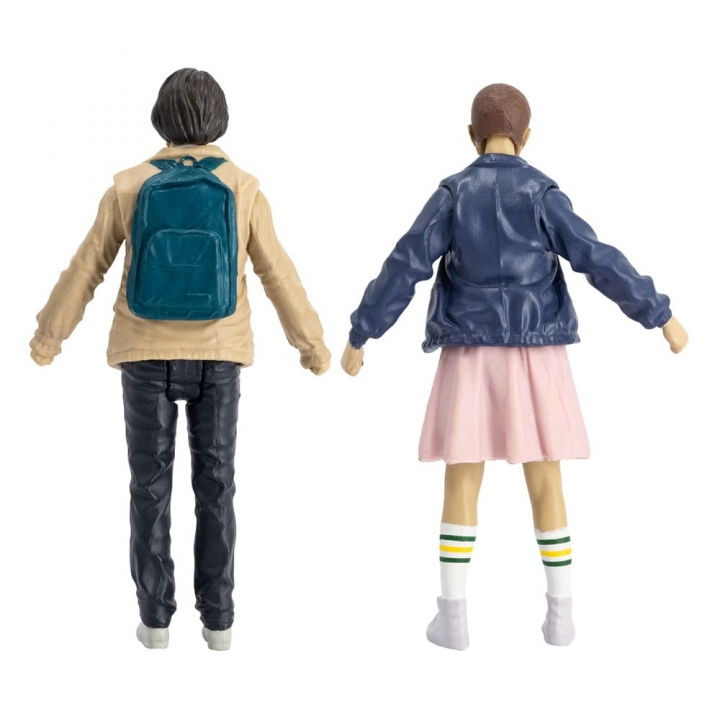 Stranger Things Action Figures Eleven and Mike Wheeler 8 cm