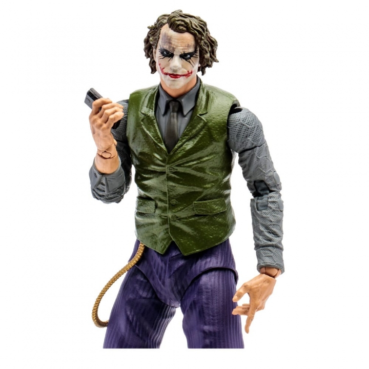 DC Multiverse Action Figure The Joker Jail Cell Variant The Dark Knight Gold Label 18 cm