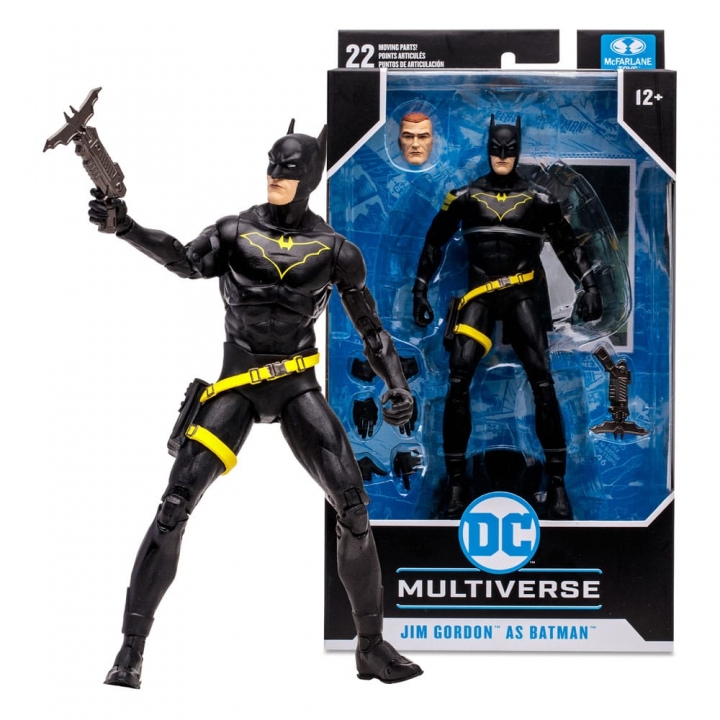 DC Multiverse Action Figure Jim Gordon as Batman Batman: Endgame 18 cm