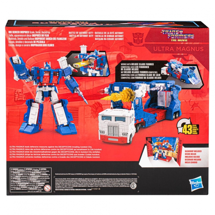 Transformers: The Movie Generations Studio Commander Class Action Figure 86-21 Ultra Magnus 24 cm