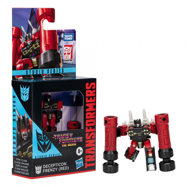 Transformers: The Movie Generations Studio Core Class Action Figure Decpticon Frenzy Red 9 cm