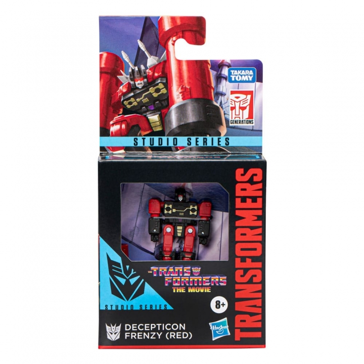 Transformers: The Movie Generations Studio Core Class Action Figure Decpticon Frenzy Red 9 cm