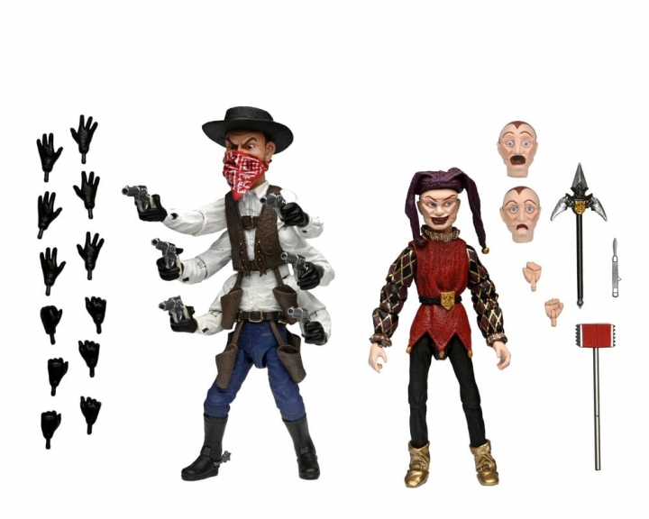 Puppet Master Action Figure 2-Pack Ultimate Six-Shooter & Jester 18 cm