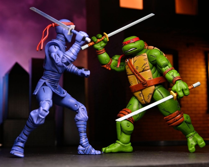 Teenage Mutant Ninja Turtles Mirage Comics Action Figures 4-Pack 18 cm