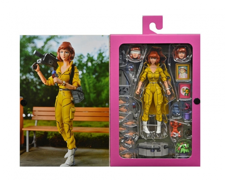 Teenage Mutant Ninja Turtles Mirage Comics Action Figure Ultimate April O'Neil 18 cm