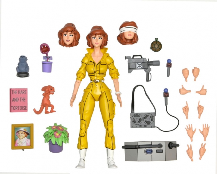 Teenage Mutant Ninja Turtles Mirage Comics Action Figure Ultimate April O'Neil 18 cm