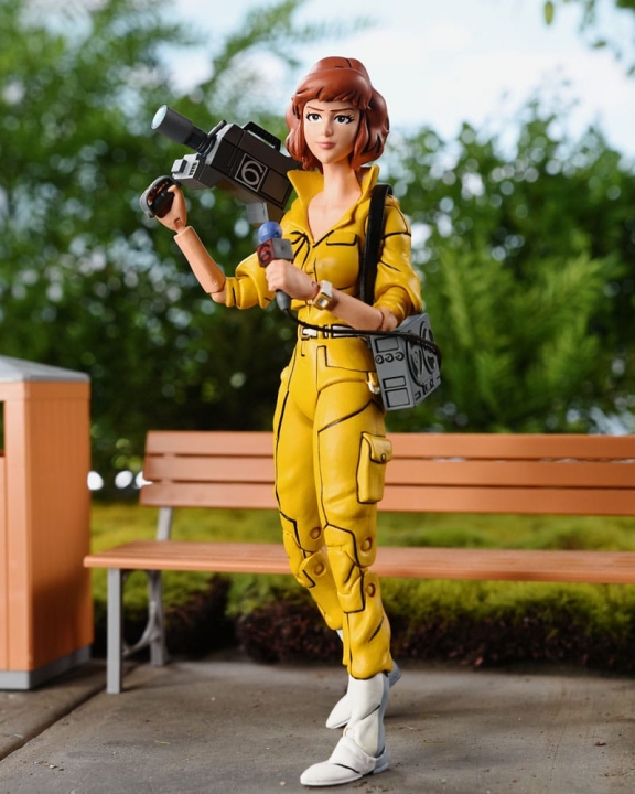 Teenage Mutant Ninja Turtles Mirage Comics Action Figure Ultimate April O'Neil 18 cm