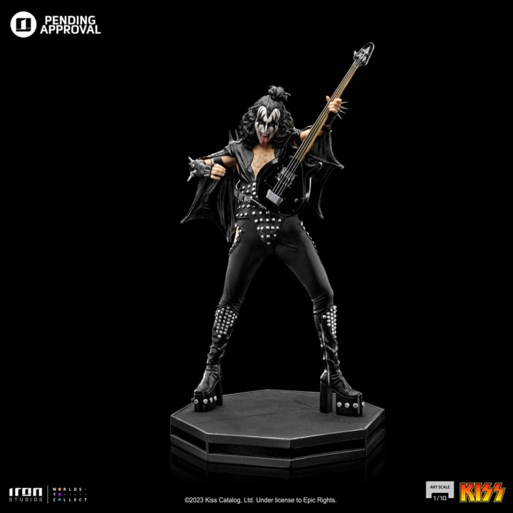 Kiss Art Scale Statue 1/10 Gene Simons Limited Edtition 26 cm