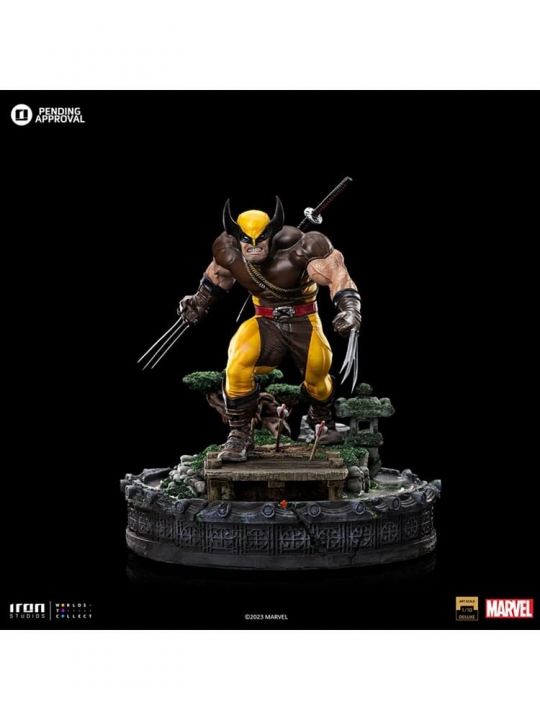 Marvel Art Scale Deluxe Statue 1/10 Wolverine Unleashed 20 cm