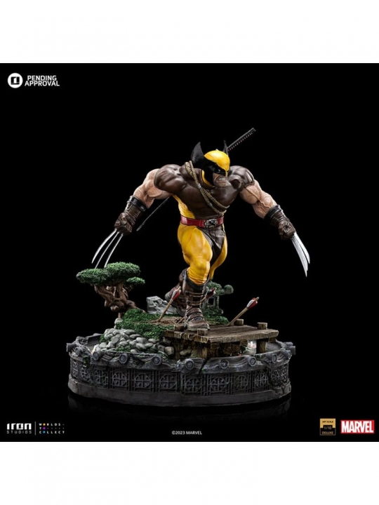 Marvel Art Scale Deluxe Statue 1/10 Wolverine Unleashed 20 cm