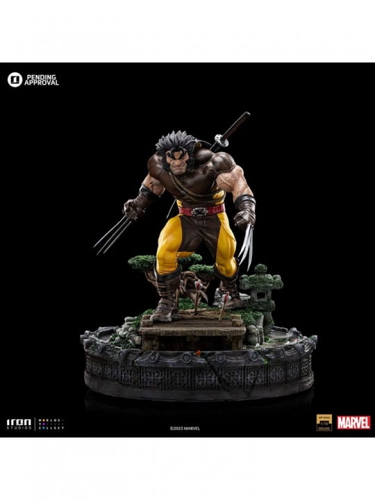 Marvel Art Scale Deluxe Statue 1/10 Wolverine Unleashed 20 cm