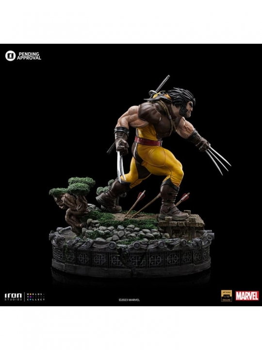 Marvel Art Scale Deluxe Statue 1/10 Wolverine Unleashed 20 cm