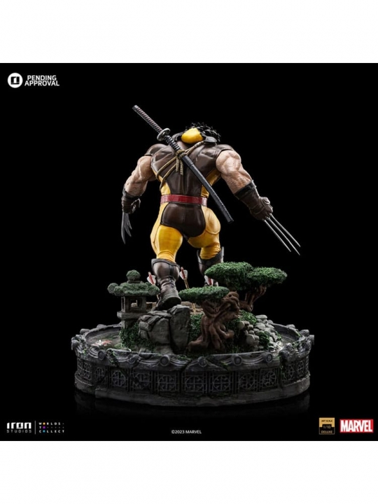 Marvel Art Scale Deluxe Statue 1/10 Wolverine Unleashed 20 cm