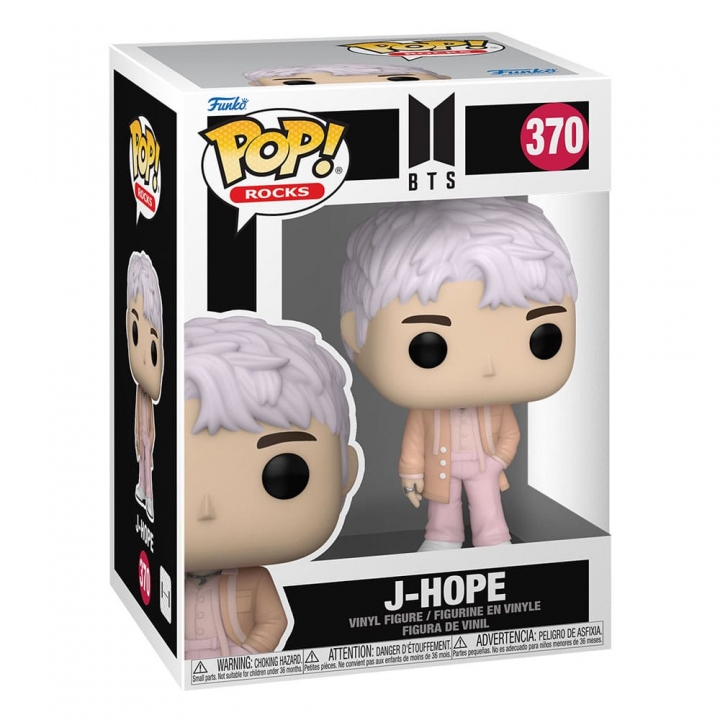 BTS POP! Rocks Vinyl Figure Jin / Jimin / RM / V / Jung Kook / J Hope / Suga 9 cm