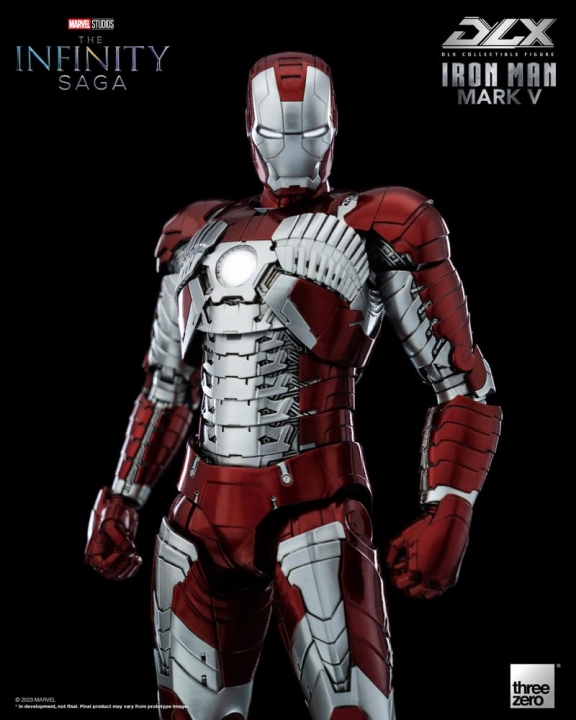 Infinity Saga DLX Action Figure 1/12 Iron Man Mark 5 17 cm