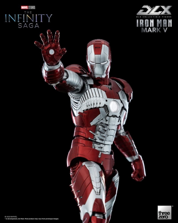 Infinity Saga DLX Action Figure 1/12 Iron Man Mark 5 17 cm