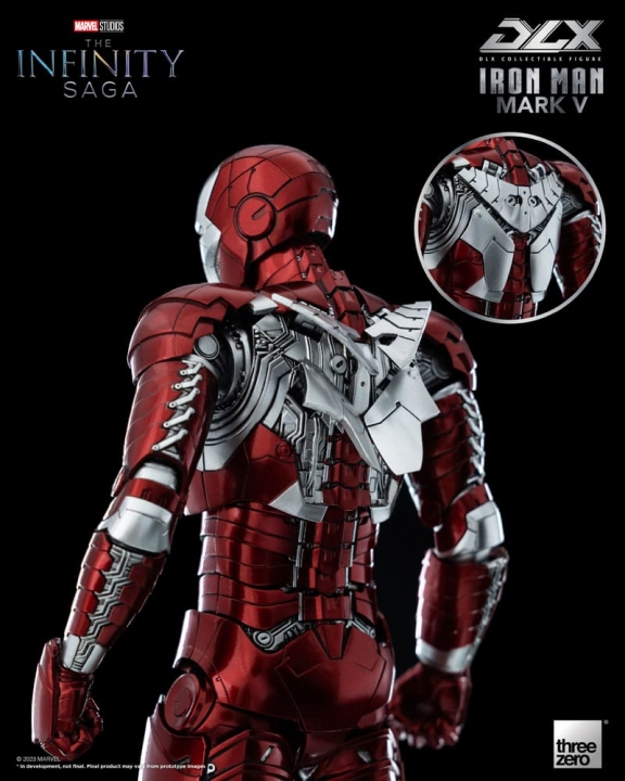 Infinity Saga DLX Action Figure 1/12 Iron Man Mark 5 17 cm