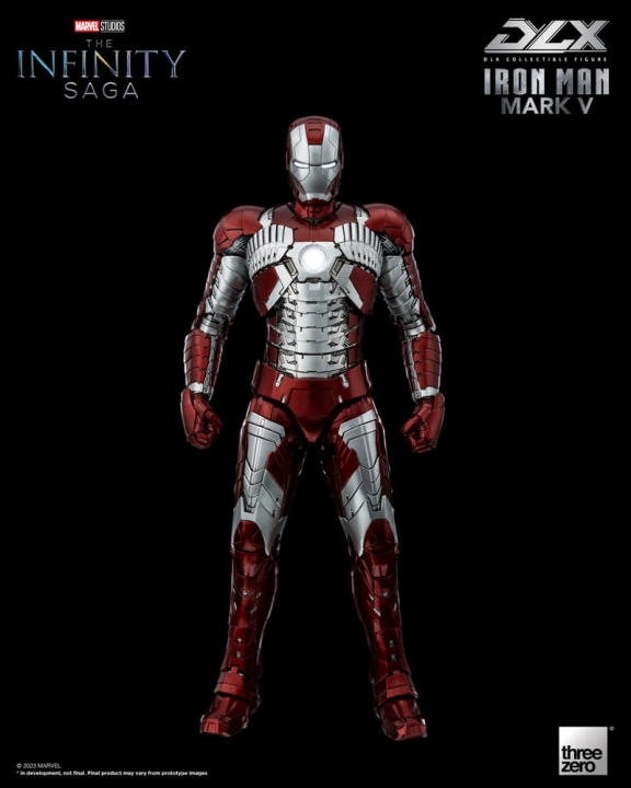 Infinity Saga DLX Action Figure 1/12 Iron Man Mark 5 17 cm