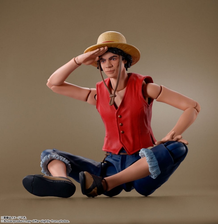 One Piece S.H. Figuarts Action Figure Monkey D. Luffy (Netflix) 14 cm