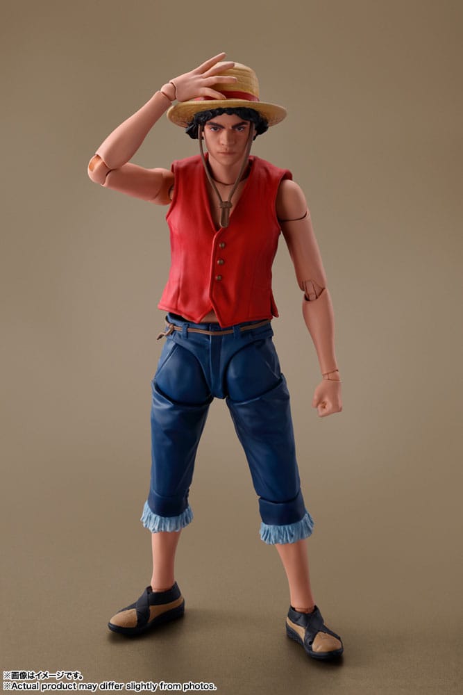 One Piece S.H. Figuarts Action Figure Monkey D. Luffy (Netflix) 14 cm