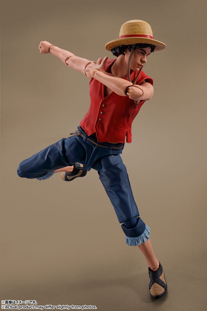 One Piece S.H. Figuarts Action Figure Monkey D. Luffy (Netflix) 14 cm