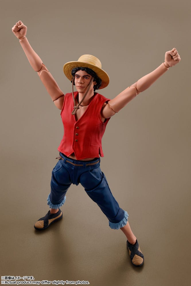 One Piece S.H. Figuarts Action Figure Monkey D. Luffy (Netflix) 14 cm