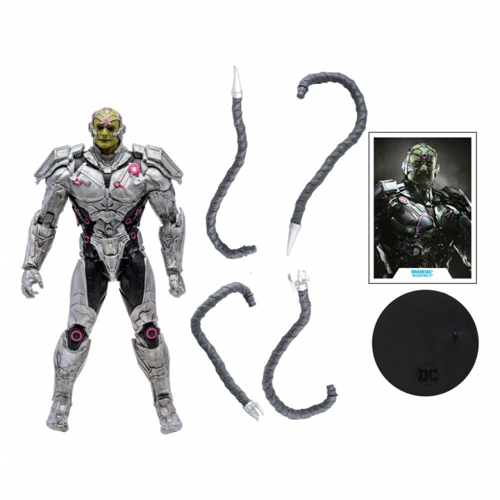 DC Gaming Action Figure Injustice 2 Superman / Brainiac 18 cm