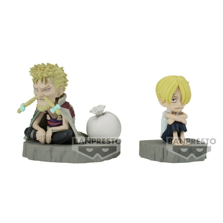 One Piece: World Collectible Figure Log Stories - Sanji & Zeff Figure 6 cm