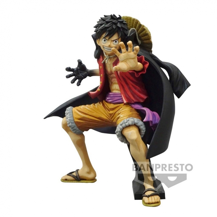 One Piece: King of Artist Vol. 2 - The Monkey.D.Luffy Wanokuni Manga Dimensions Figure 20 cm