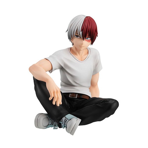 My Hero Academia G.E.M. PVC Statue Shoto Todoroki / Ochaco Uraraka Palm Size 7 cm