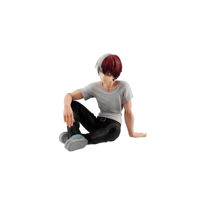 My Hero Academia G.E.M. PVC Statue Shoto Todoroki / Ochaco Uraraka Palm Size 7 cm