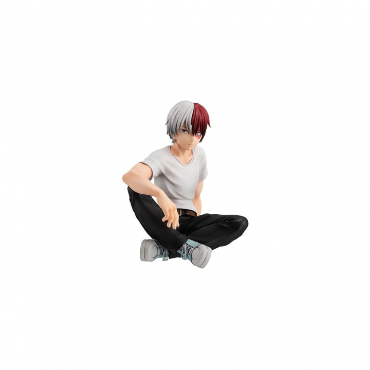 My Hero Academia G.E.M. PVC Statue Shoto Todoroki / Ochaco Uraraka Palm Size 7 cm