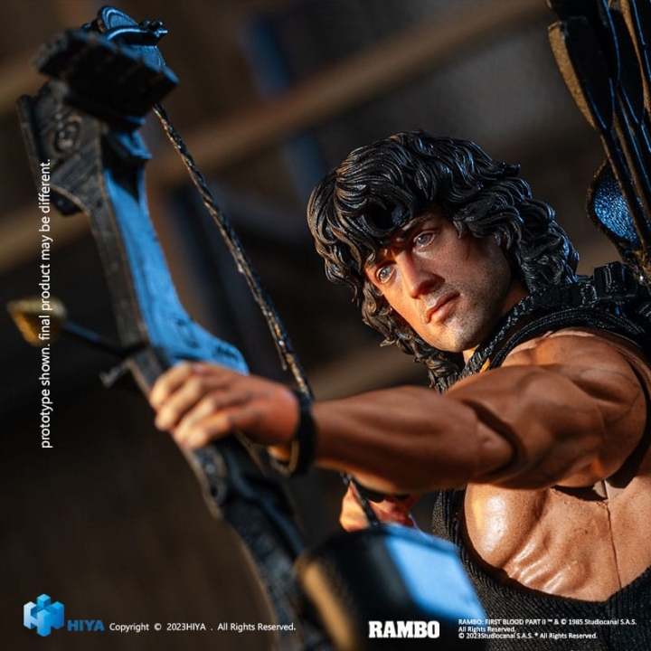 First Blood II Exquisite Super Series Action figure 1/12 First Blood III John Rambo 16 cm