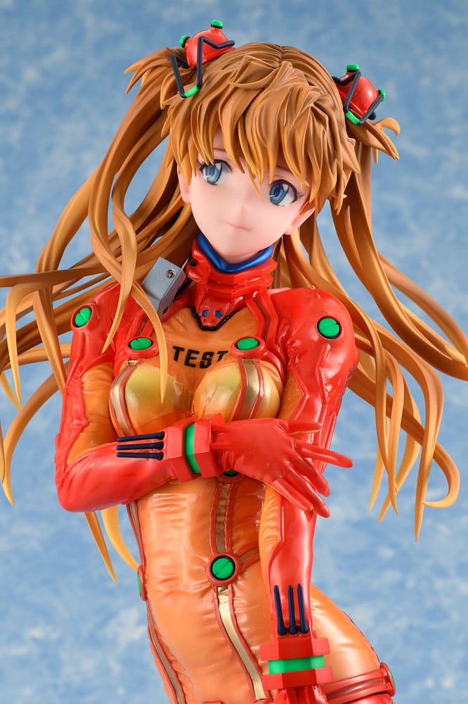 Evangelion 2.0 You Can (Not) Advance PVC Statue 1/4 Asuka Shikinami Langley Test Plugsuit Ver. 40 cm