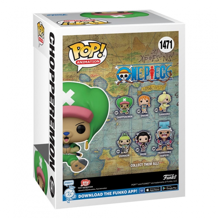 One Piece POP! Animation Vinyl Figure Wano 9 cm