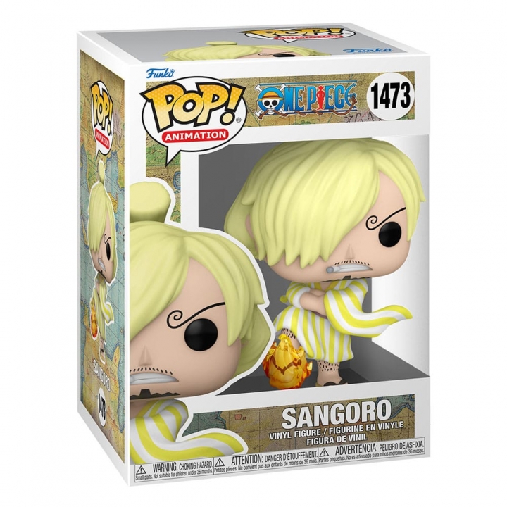 One Piece POP! Animation Vinyl Figure Wano 9 cm