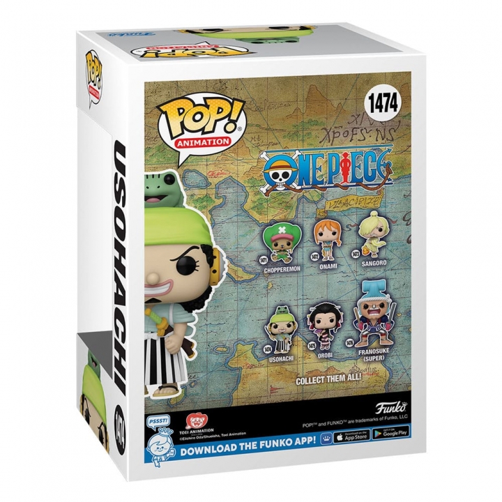 One Piece POP! Animation Vinyl Figure Wano 9 cm