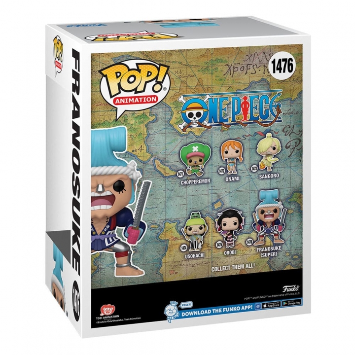 One Piece Oversized POP! Vinyl Figure Franosuke Wano 15 cm