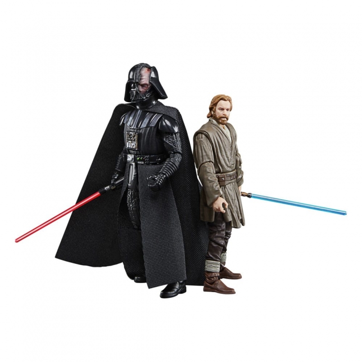 Star Wars: Obi-Wan Kenobi Vintage Action Figure 2-Pack Darth Vader & Obi-Wan Kenobi Showdown 10 cm