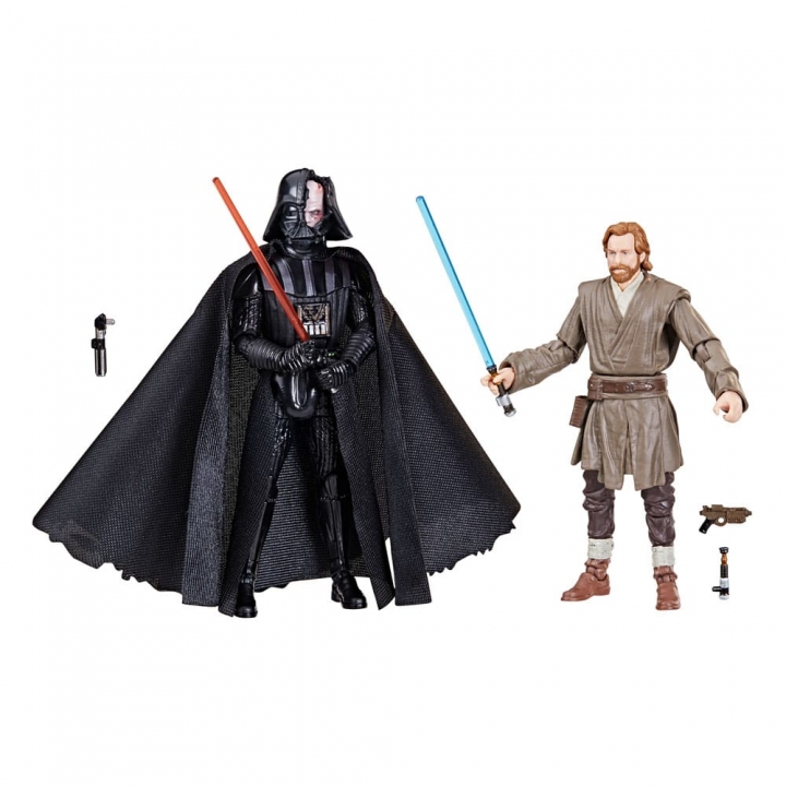 Star Wars: Obi-Wan Kenobi Vintage Action Figure 2-Pack Darth Vader & Obi-Wan Kenobi Showdown 10 cm