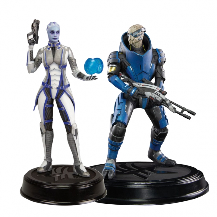 Mass Effect PVC Statue Liara T'Soni / Garrus Vakarian 22 cm