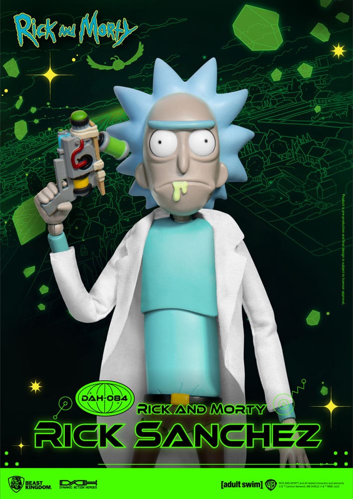 Rick and Morty Dynamic 8ction Heroes Action Figure 1/9 Morty Smith / Rick Sanchez 23 cm