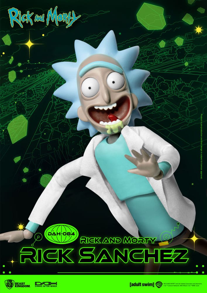 Rick and Morty Dynamic 8ction Heroes Action Figure 1/9 Morty Smith / Rick Sanchez 23 cm