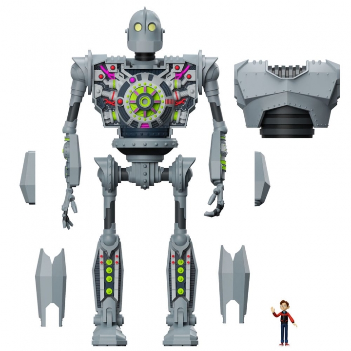 The Iron Giant Super Cyborg Action Figure Iron Giant Full Color 28 cm