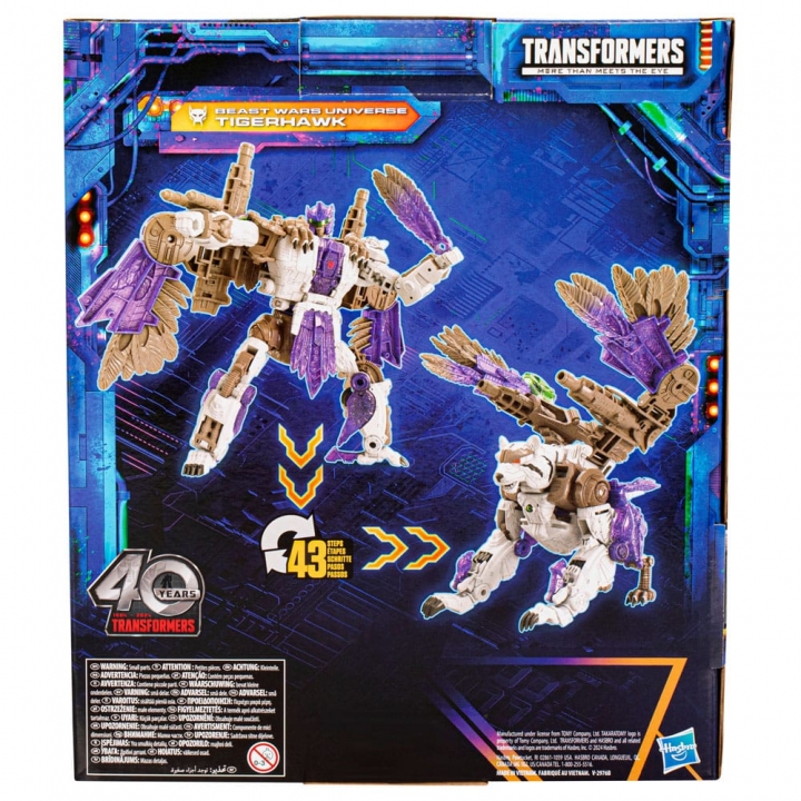 Transformers Generations Legacy United Leader Class Laser Optimus Prime / Tigerhawk 19 cm