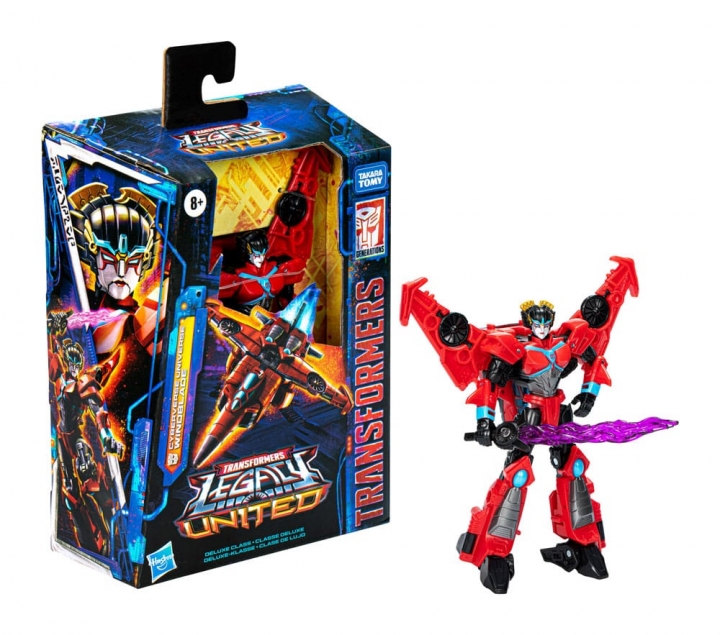 Transformers Generations Legacy United Deluxe Class Action Figure Chase / Magneous / Windblade 14 cm